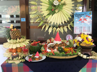 Donor Darah dan Lomba Kreasi Tumpeng Dalam Rangka Memperingati HUT Republik Indonesia Ke-73